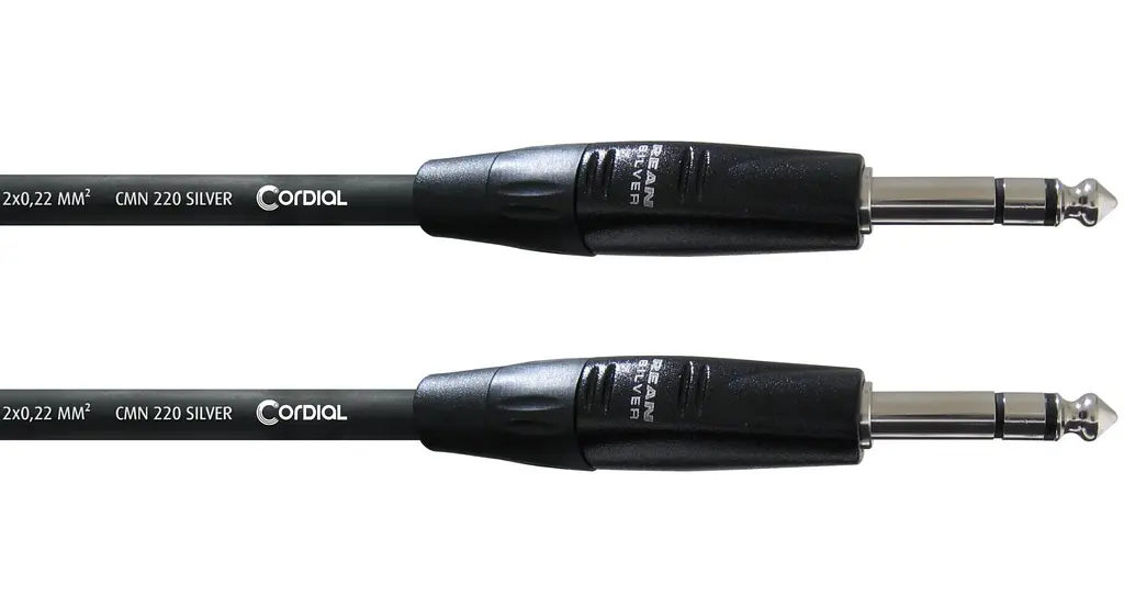 Балансный аудио кабель Jack 6.3 — Jack 6.3 1.5м Cordial CIM 1,5 VV