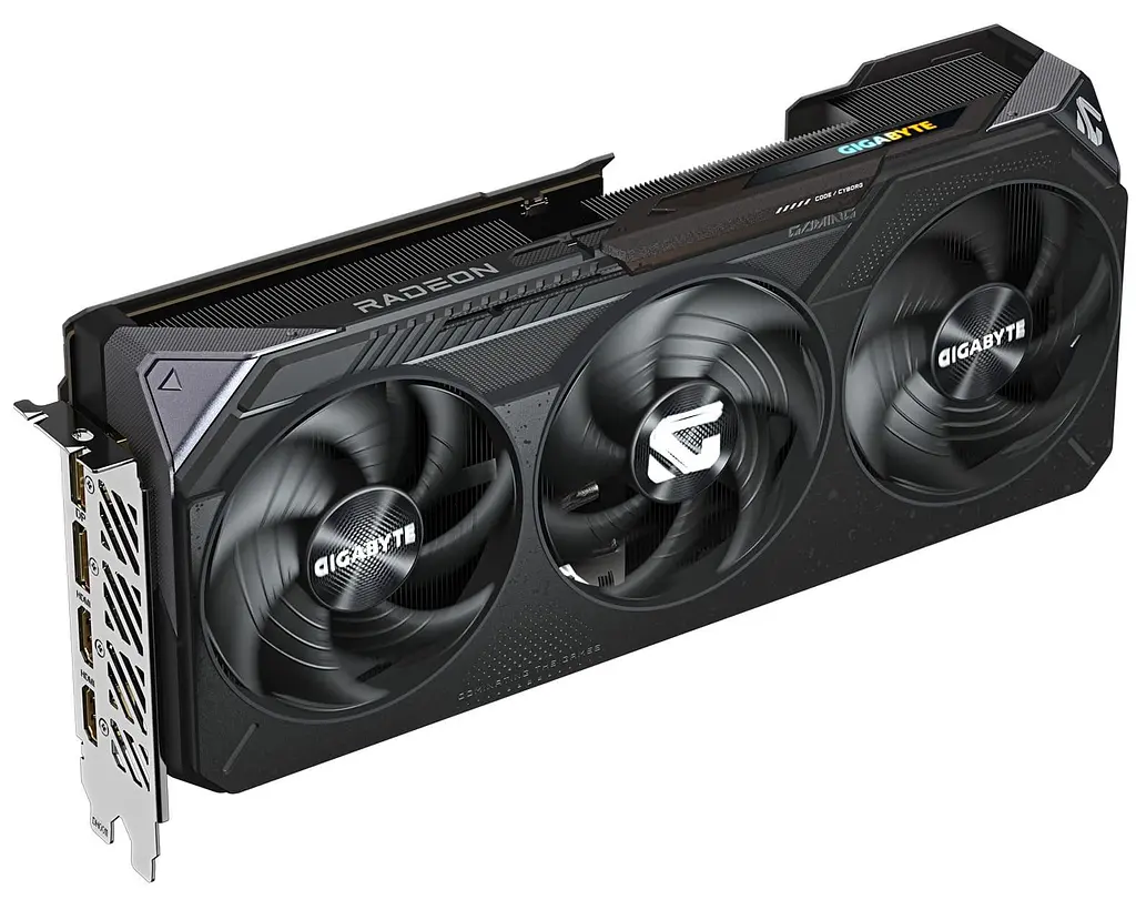 Видеокарта Gigabyte AMD Radeon RX 9070 XT 16GB GAMING OC (GV-R9070XTGAMING OC-16GD) (GDDR6, 256 bit, PCI-E v5.0 x16) - фото 2