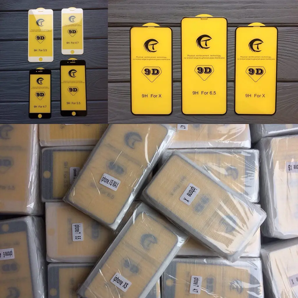 Захисне скло Xiaomi Redmi Note 7 5D Full Glue чорне - фото 7