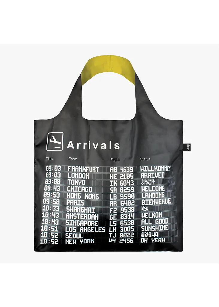Сумка шоппер LOQI AIRPORT Arrivals (AI.AR)