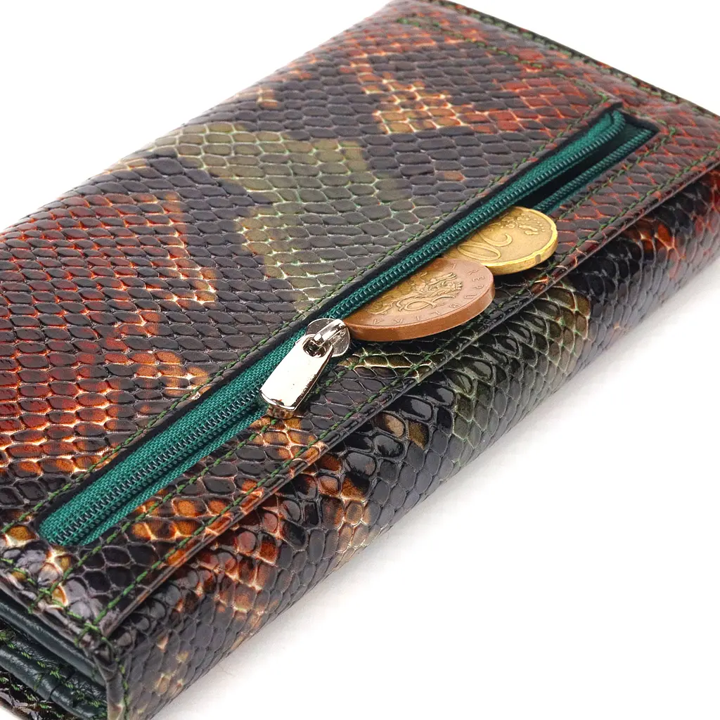 Кожаный женский кошелек Canpellini 17.7х9х2 см acs0025156 - фото 5