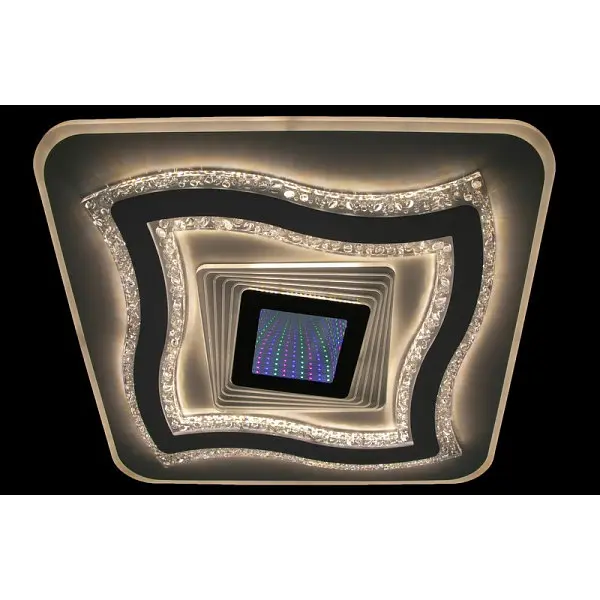 LED люстра стельова Linisoln 1702-490A SQ - фото 2