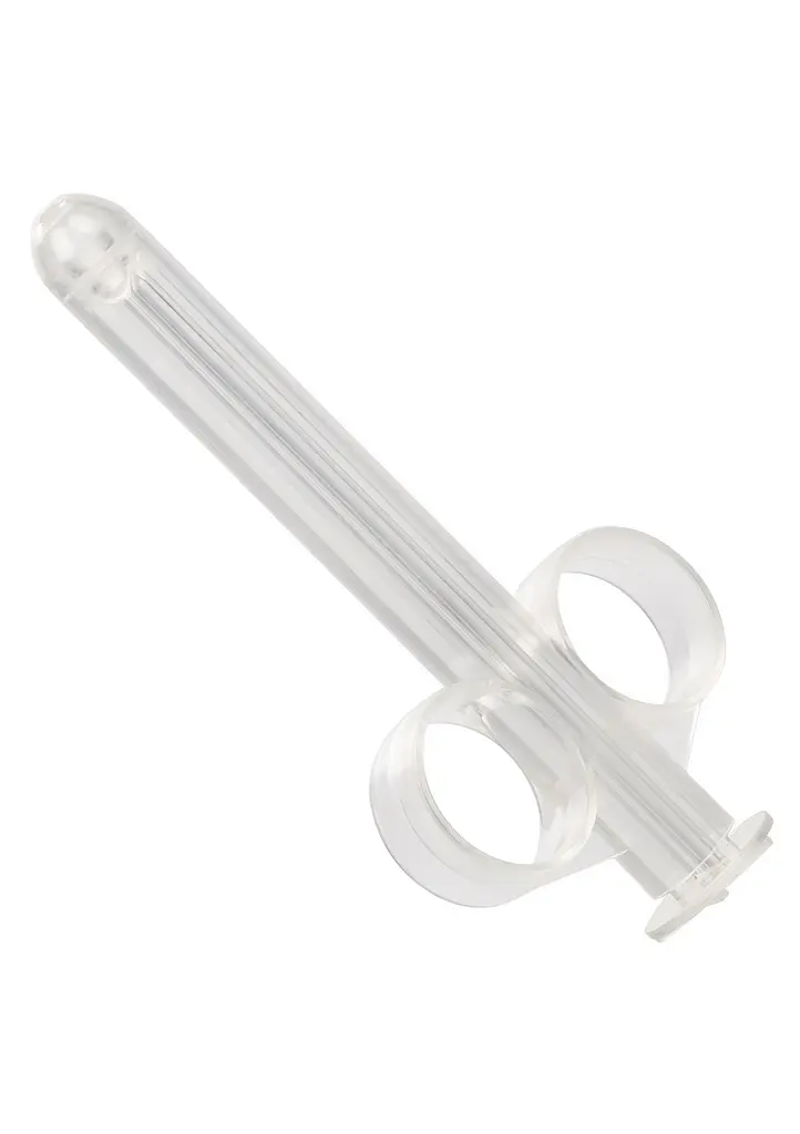 Шприц для спринцювання анальний душ XL Lube Tube CalExotics прозорий, 10.2 х 2 см - фото 4