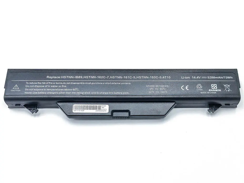Акумулятор для HP ProBook 4510s, 4710s, 4515s, 4720s (HSTNN-IB88) (14.4V 5200 mAh 75Wh) - фото 2