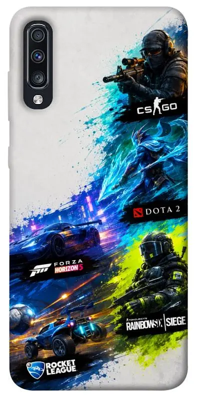 TPU чохол Demsky Full Throttle для Samsung Galaxy A70 (A705F)