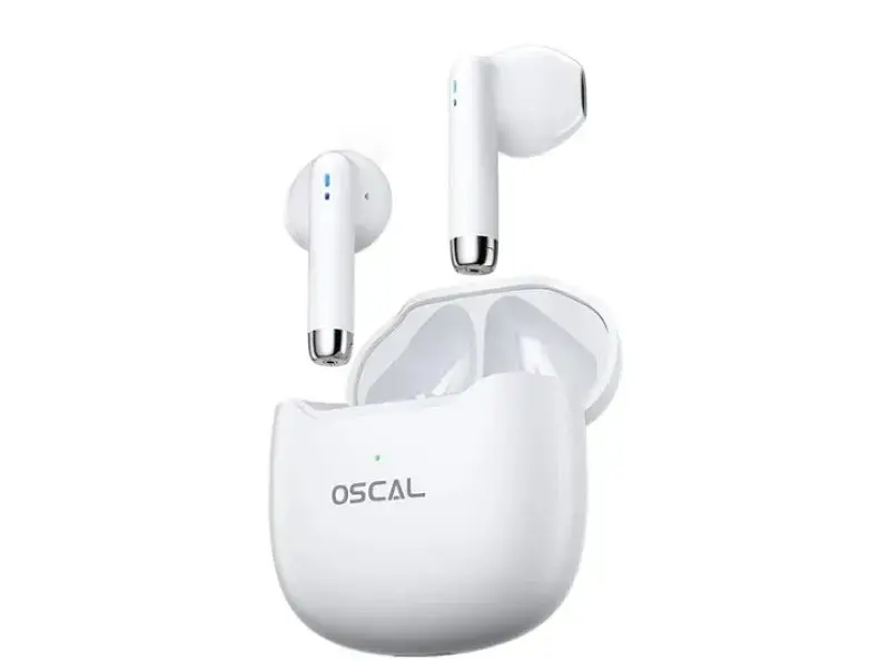 Навушники TWS Blackview Oscal HiBuds 5 White - фото 2