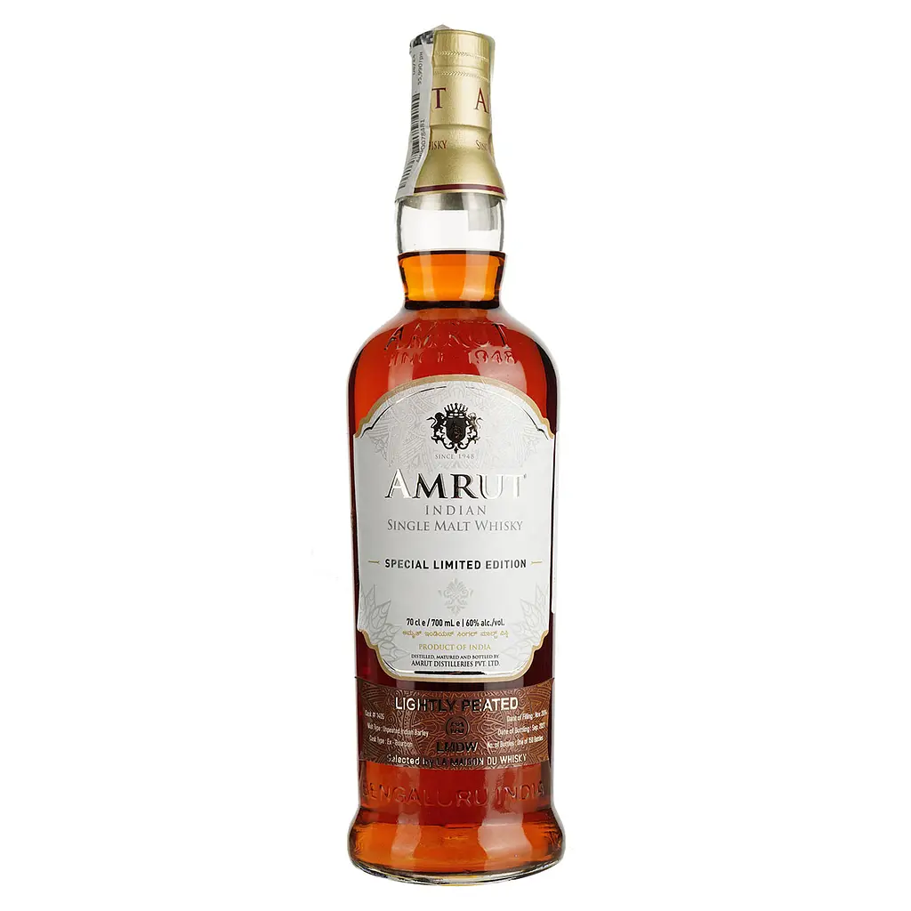 Віскі Amrut Lightly Peated 0.7 л в подарунковій упаковці - фото 2