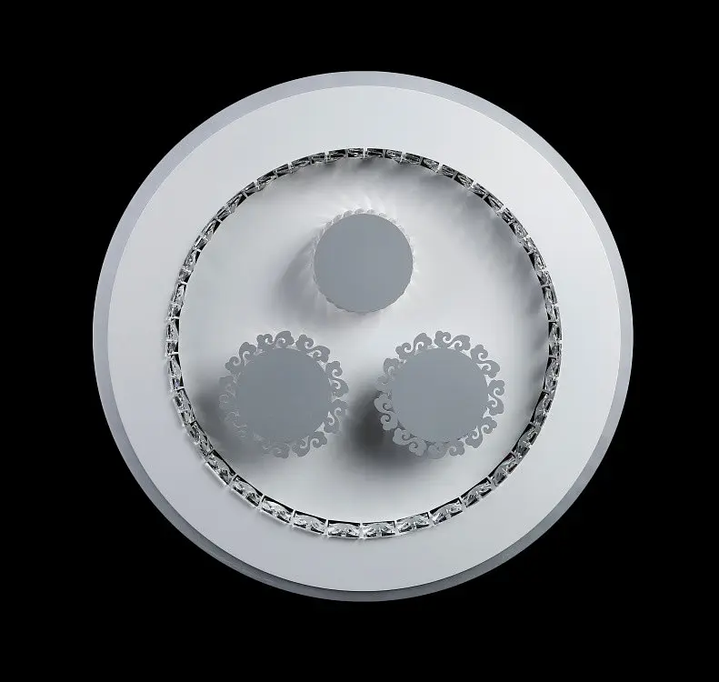 Люстра стельова LED Splendid Ray LK39462/480/4, 110W, білий, сучасний стиль з пультом регулювання яскравості - фото 7