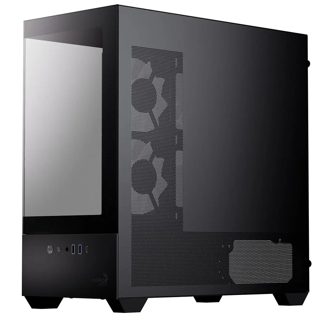 Корпус AeroCool P300D Digi-G-BK-v1 Чорний (ACCS-PN05033.11) - фото 3