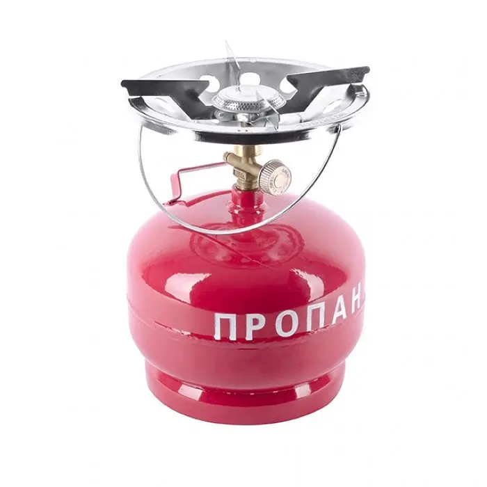 Комплект газовий балон із пальником 5 літрів INTERTOOL GS-0005
