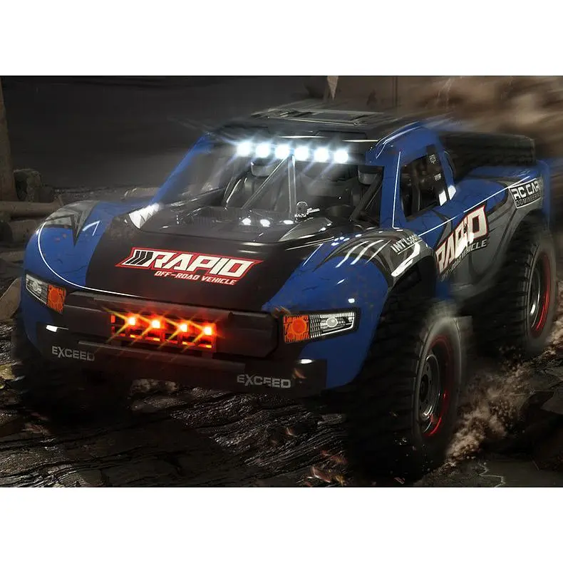 Машинка на радіокеруванні JJRC Q130-A All-wheel Drive SUV Black/Blue [119077] - фото 4