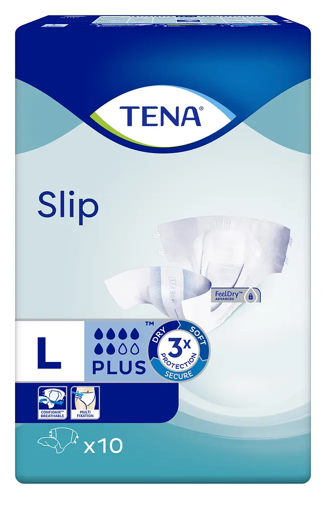 Подгузники для взрослых Tena Slip Plus Large 10 шт. - фото 2