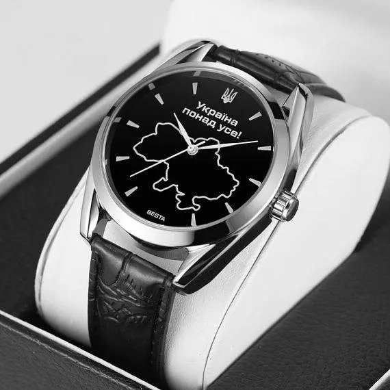 Годинник чоловічий наручний Besta Kraina Leather - фото 8