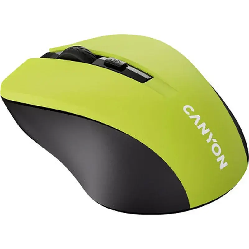 Мишка Canyon MW-1 Wireless Yellow (CNE-CMSW1Y) - фото 2