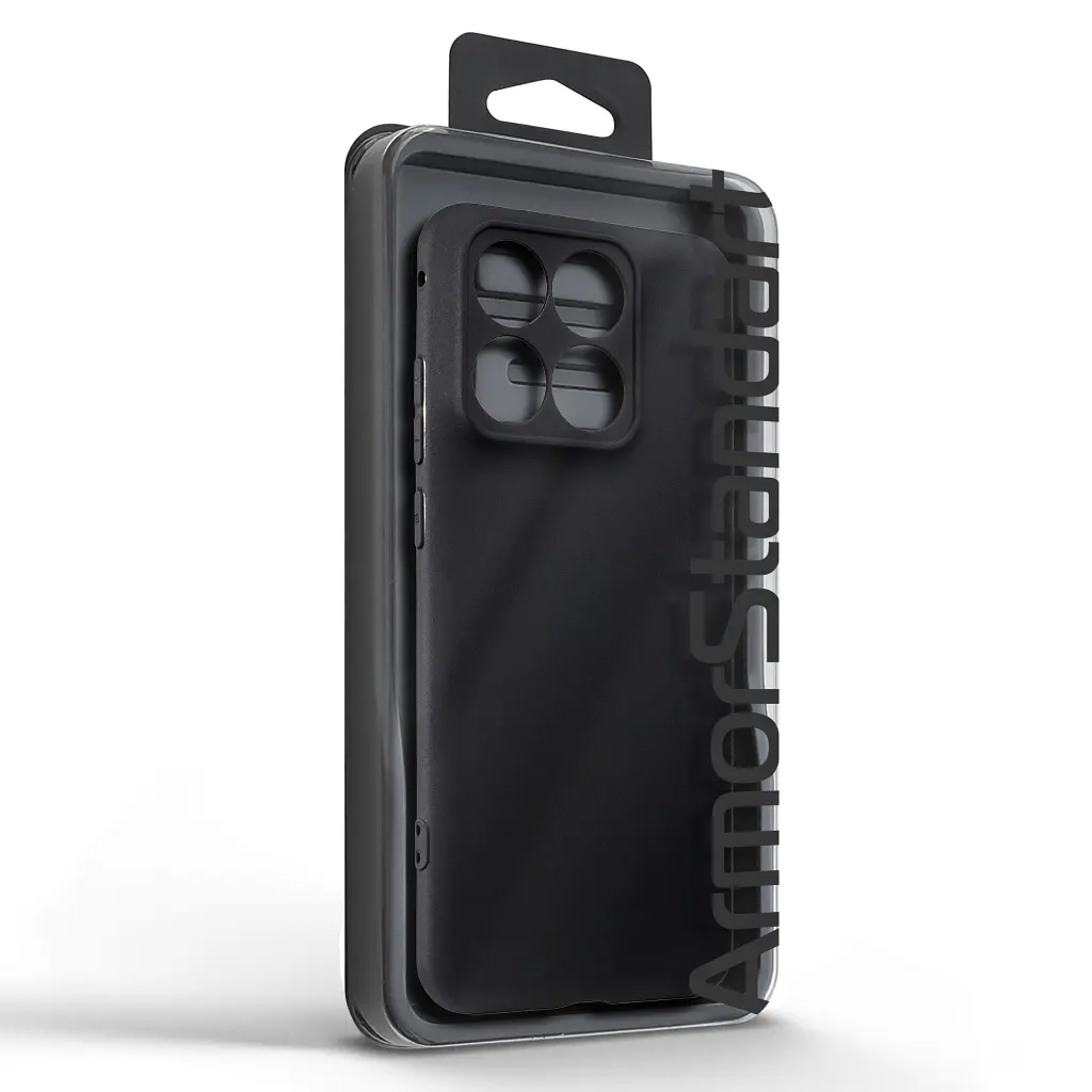 Чохол до мобільного телефона Armorstandart Matte Slim Fit Motorola Edge 70 Fusion 5G Black (ARM91027) - фото 5