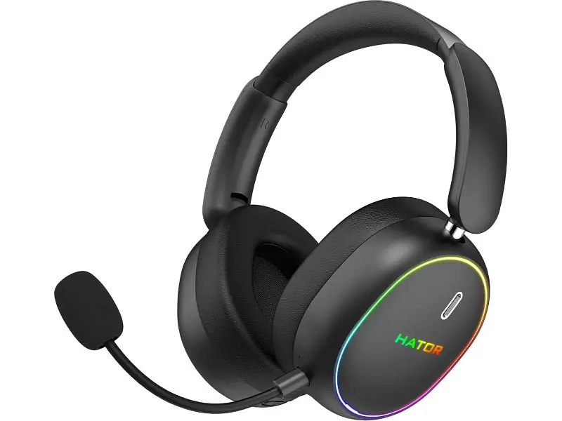 Ігрова гарнітура Hator Phoenix 2 Wireless Black (ESH40) - фото 2