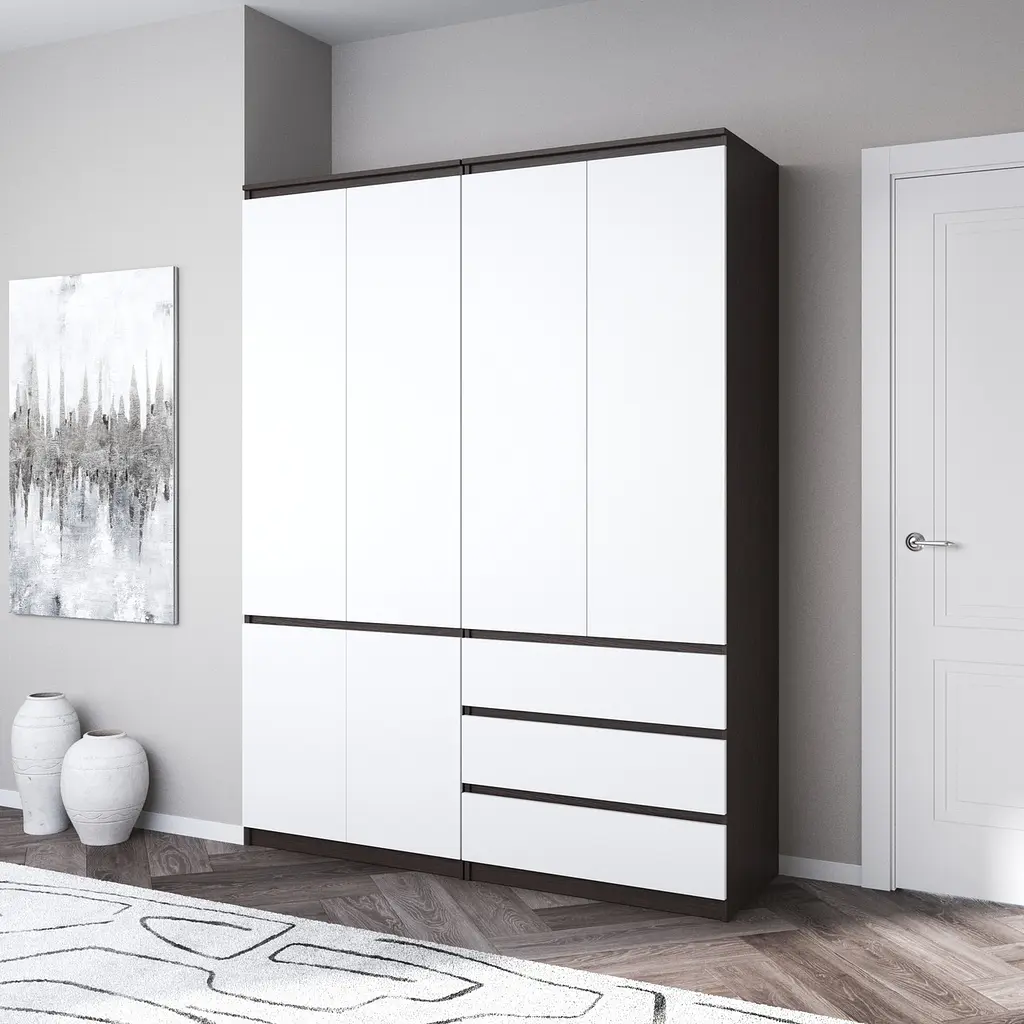 Шафа для одягу Vays, зі штангою та полицями, комплект з 2 шаф R10+R16 - фото 10