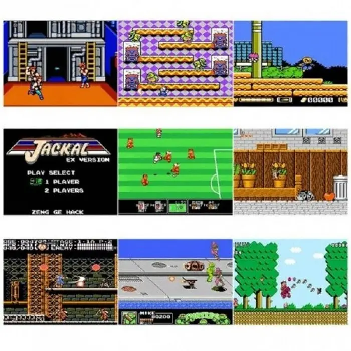 Игровая консоль приставка с дополнительным джойстиком dendy SEGA 400 игр 8 Bit SUP Game Белый красный джойстик - фото 4