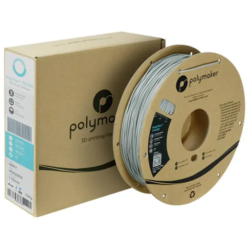 Пластик для 3D-принтера Polymaker TPU-90A 1,75mm 0,75kg GREY (PD02003) - фото 2