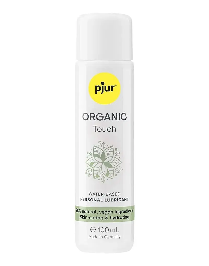 Органічний лубрикант pjur ORGANIC Touch 100 мл, водна основа, без ароматизаторів і парабенів
