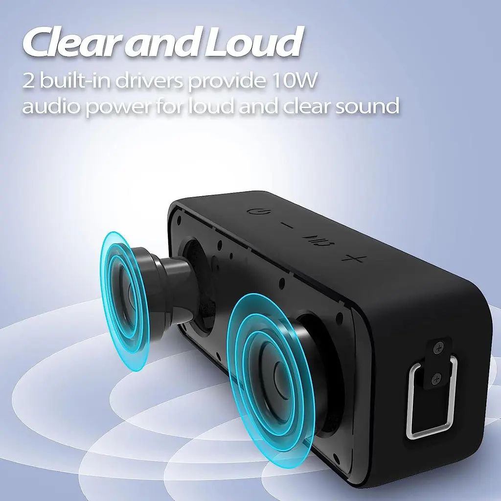 Беспроводные портативные динамики Bluetooth MUQI - фото 3