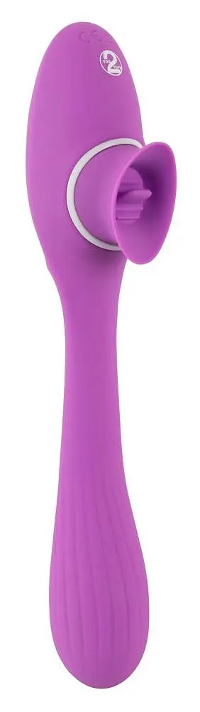Вібратор You2Toys 2 Function Bendable Vibe 22.3 см фіолетовий - фото 2