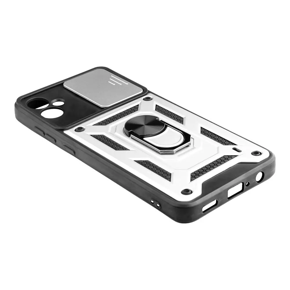 Чохол накладка з кільцем Armor Guard Shield Samsung Galaxy A05 4G A055 Silver (35503_3346569) - фото 3
