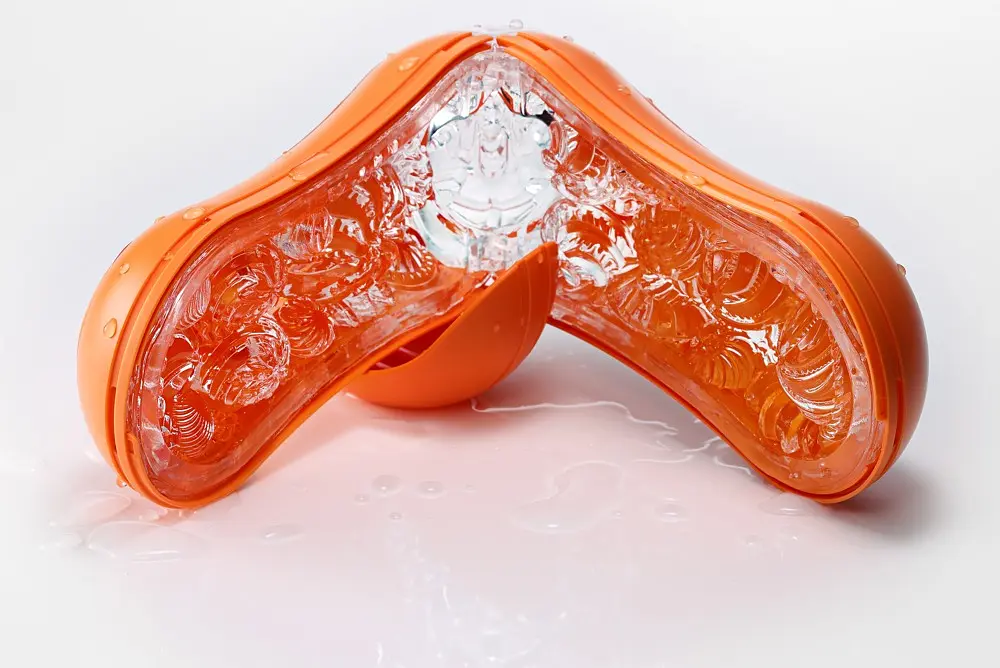 Мастурбатор Tenga Flip Orb Sunset Orange оранжевый - фото 7