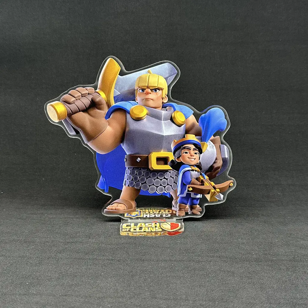 Акрилова колекційна фігурка Clash of Clans, Clash Royale Маленький Принц 15 см
