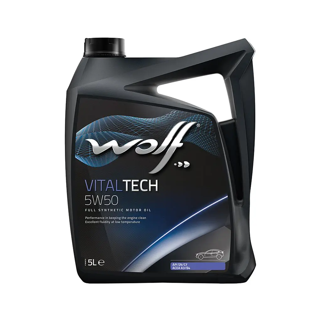 Моторна олива Wolf VITALTECH 5W50 5 л (8314728)