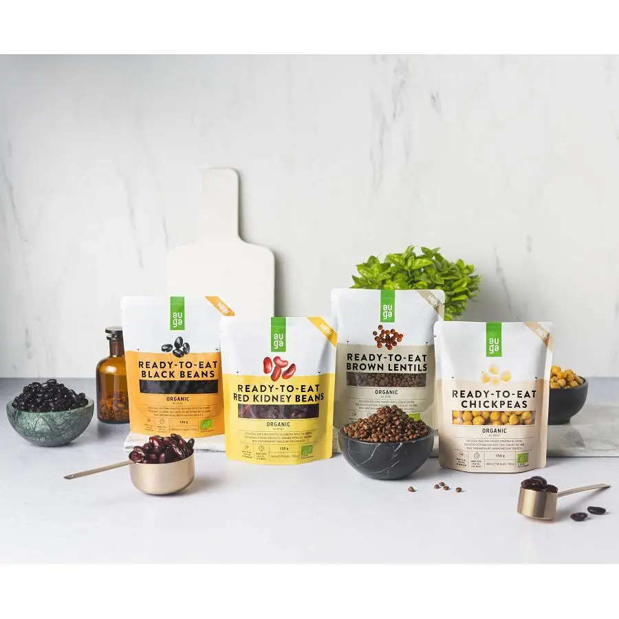 Чечевица Auga коричневая, 150 г - фото 2