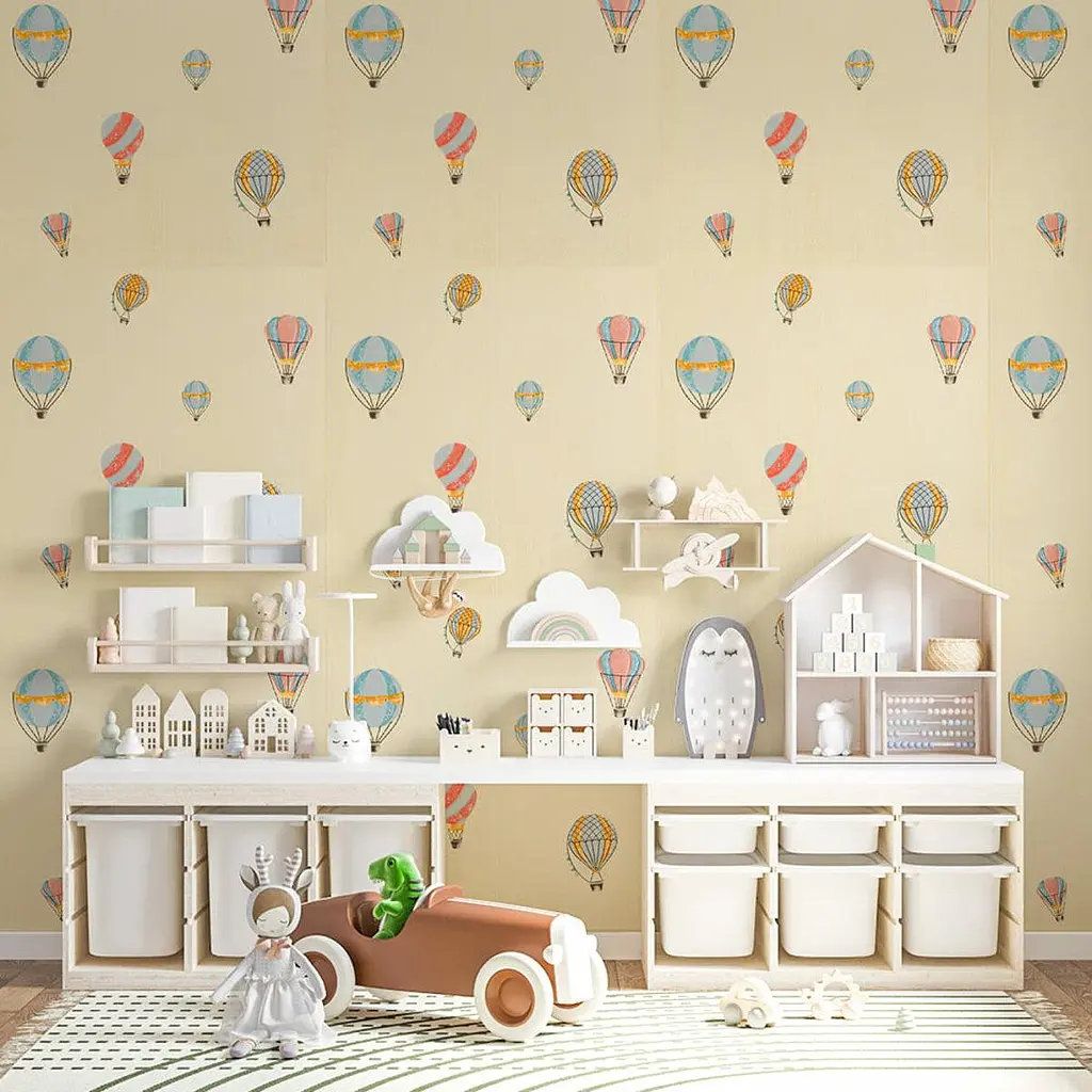 Панель стінова Sticker Wall 3D 700х700х4мм Повітряні кулі Текстура фактурна SW-00001972 - фото 8