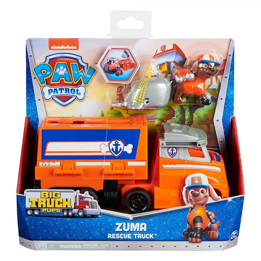 Великий рятувальний автомобіль-трансформер Spin Master Paw Patrol із водієм Зума (SM17776/6301) - фото 9