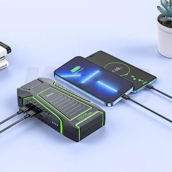 Автомобільний пусковий пристрій Hoco QS1 Portable Smart Car Jump Starter 10000mAh - фото 4