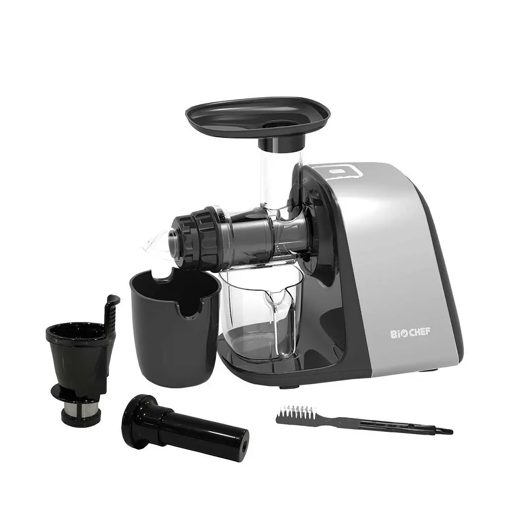 Соковыжималка BioChef Axis Compact Cold Press Juicer серебро - фото 2