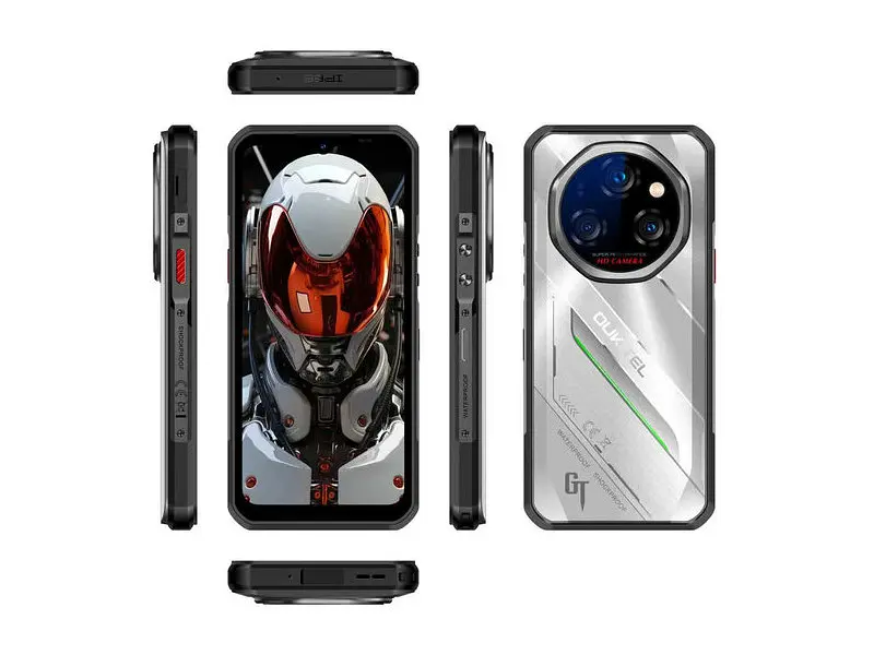 Смартфон Oukitel WP62 8/256GB Silver - фото 2