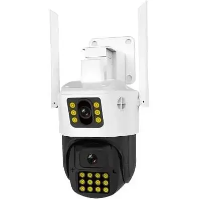 Камера Jeep 360 (P12-P6MP)-mp Wi-Fi ptz подвійний уклін 3mp+3mp= 6mp камера +12v2a power icsee - фото 2