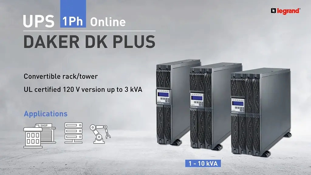 Legrand Джерело безперебійного живлення Daker DK Plus 3000ВА/2700Вт, 6xC13, C19, RS232, USB, EPO, R/T - фото 5