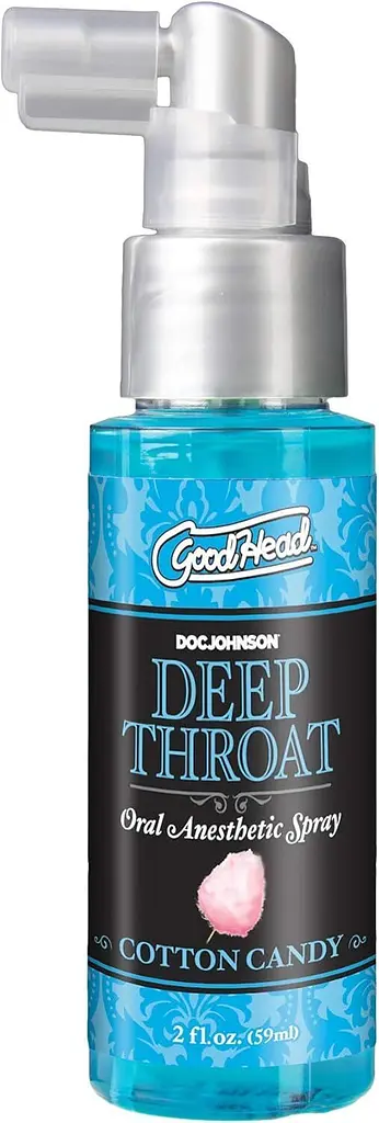 Спрей для мінету Doc Johnson GoodHead DeepThroat - Cotton Candy 59 мл (м'яте паковання!!!)