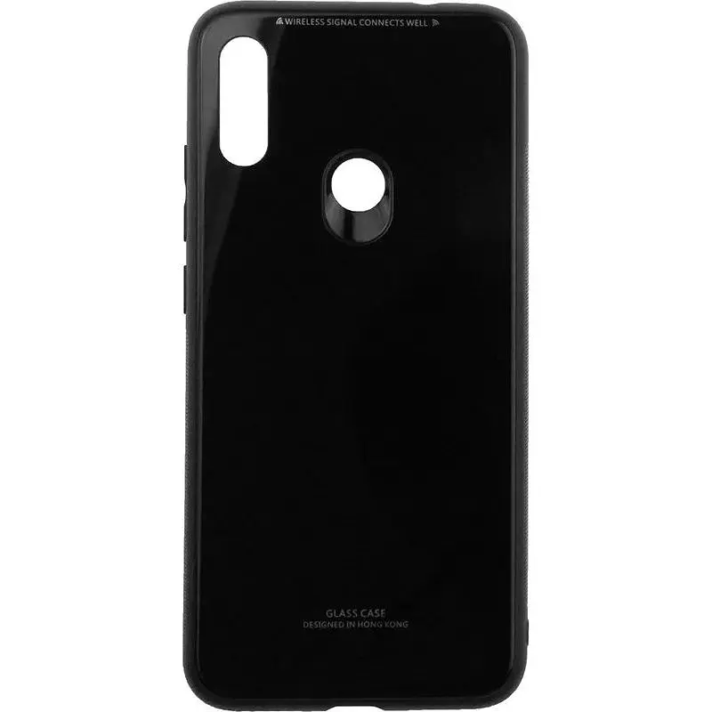 Чохол-накладка Toto Pure Glass Case Xiaomi Redmi Note 7 Black - фото 3
