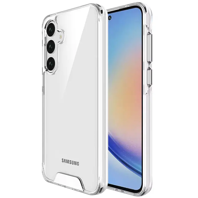 Чохол TPU Space Case transparent для Samsung Galaxy A34 5G Прозорий - фото 2