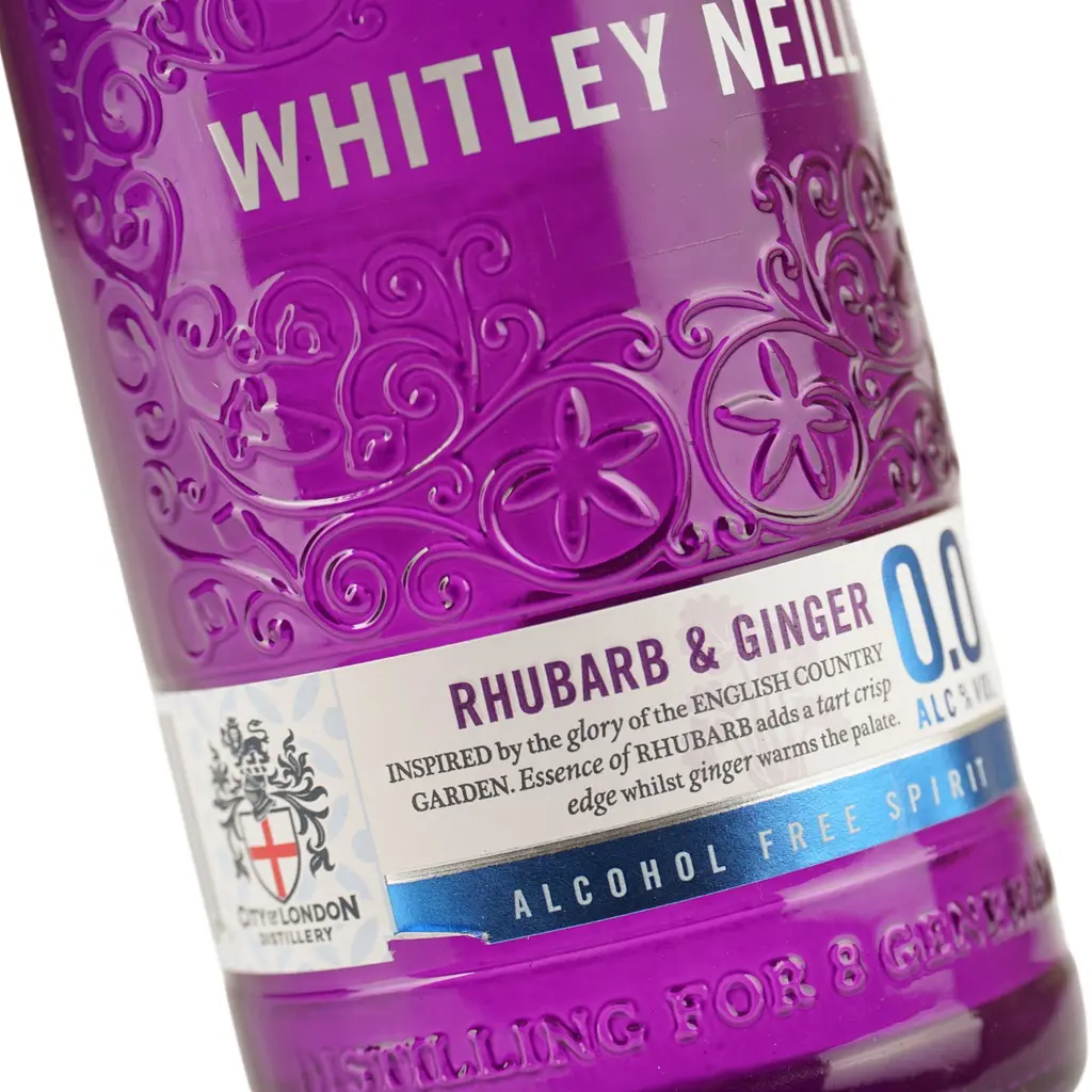 Напій безалкогольний Whitley Neill Rhubarb & Ginger 0% 0.7 л - фото 6