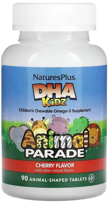 Риб'ячий жир для дітей Nature's Plus Animal Parade DHA for Kids90 жев конф вишня