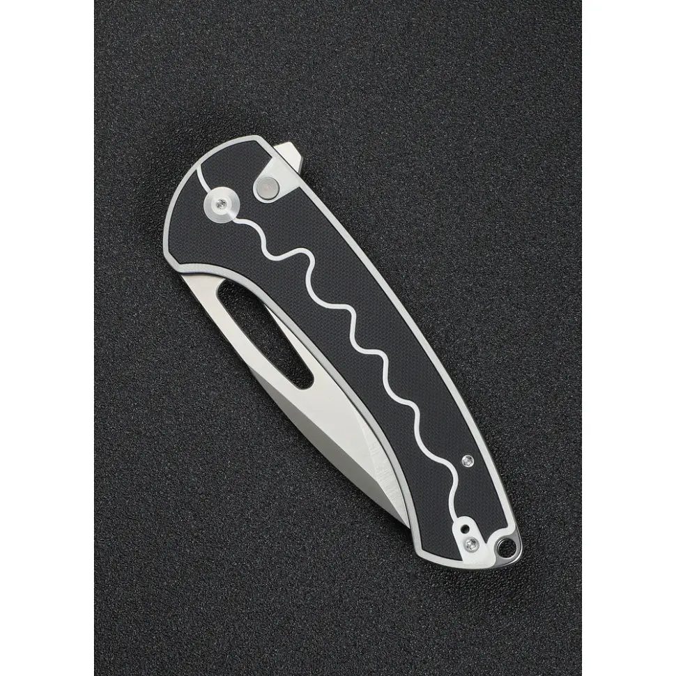 Ніж складаний Sencut Squiggy White/Black S24082A-1 - фото 11