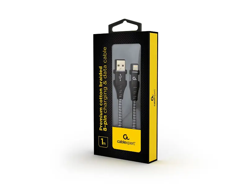 Кабель Cablexpert CC-USB2B-AMLM-1M-BW - фото 2