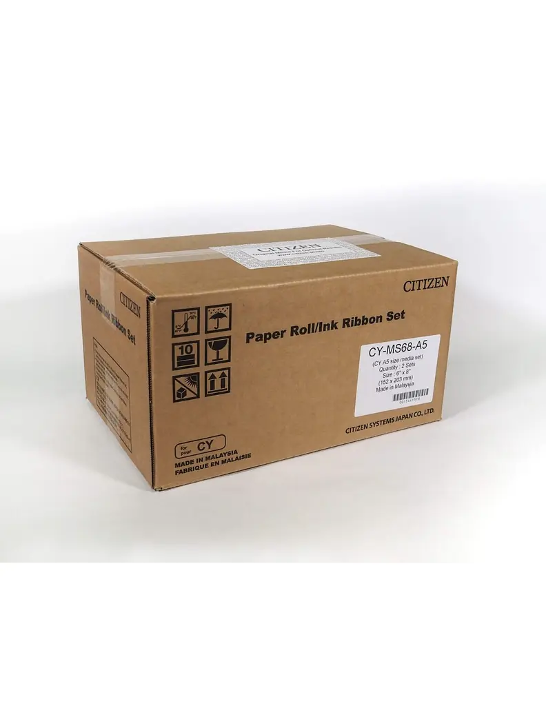 Фотопапір CITIZEN CY-MS68-PC 15X20CM (6X8") для CY-02 (JR-MS68-PC-WH) (2 media sets) - фото 2