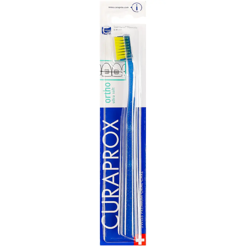 Ортодонтична щітка Curaprox CS 5460 Ortho Ultrasoft з заглибленням в асортименті - фото 4