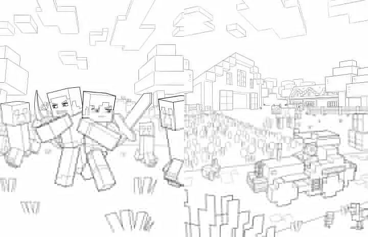 MINECRAFT Офіційна розмальовка (9786175230541) shop (9786175230541) - фото 2