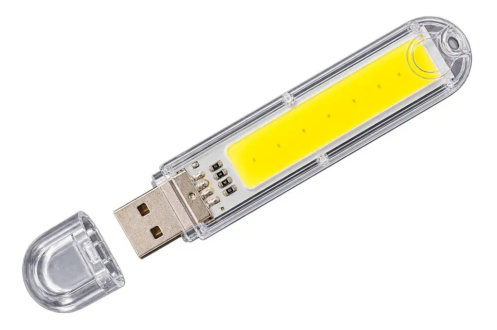 Ліхтар-лампа USB Torch 90мм x 1COB (Р-1132)