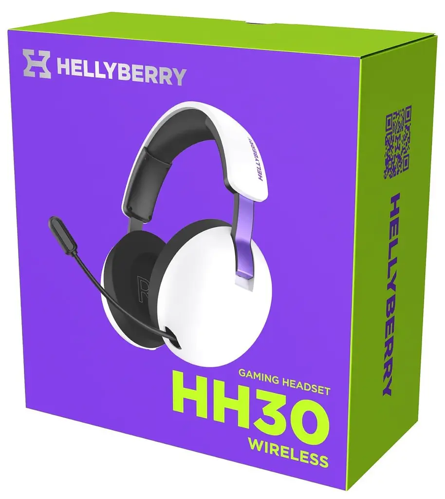 Ігрова гарнітура HATOR Hellyberry HH30 Wireless White-Violet (HH30_wireless_WV) - фото 9